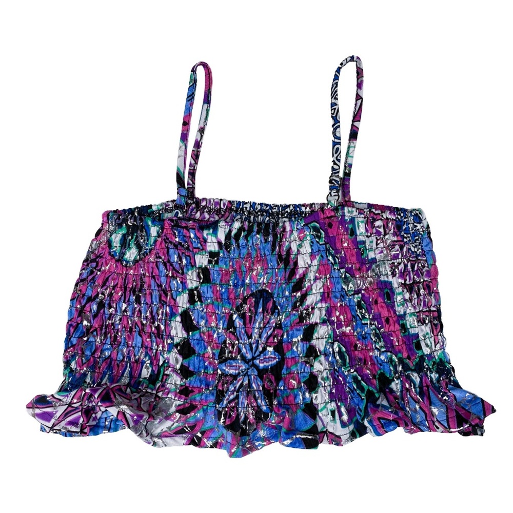 One-of-a-kind Reworked Crop Top - Picture 6 of 8